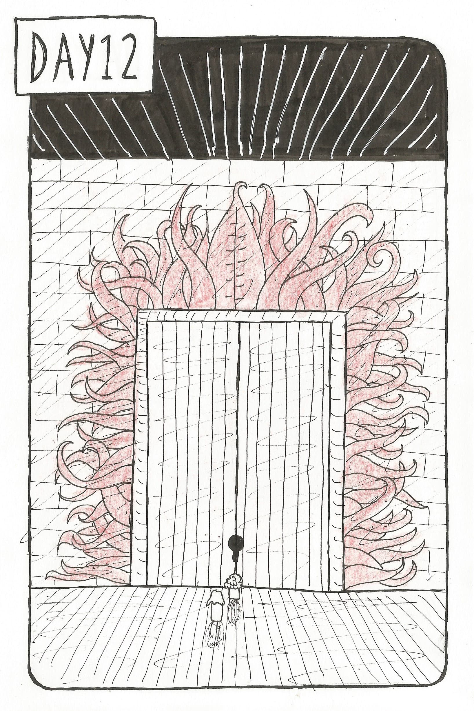 Inktober 2018 — Puerta De La Fábrica De Bebés