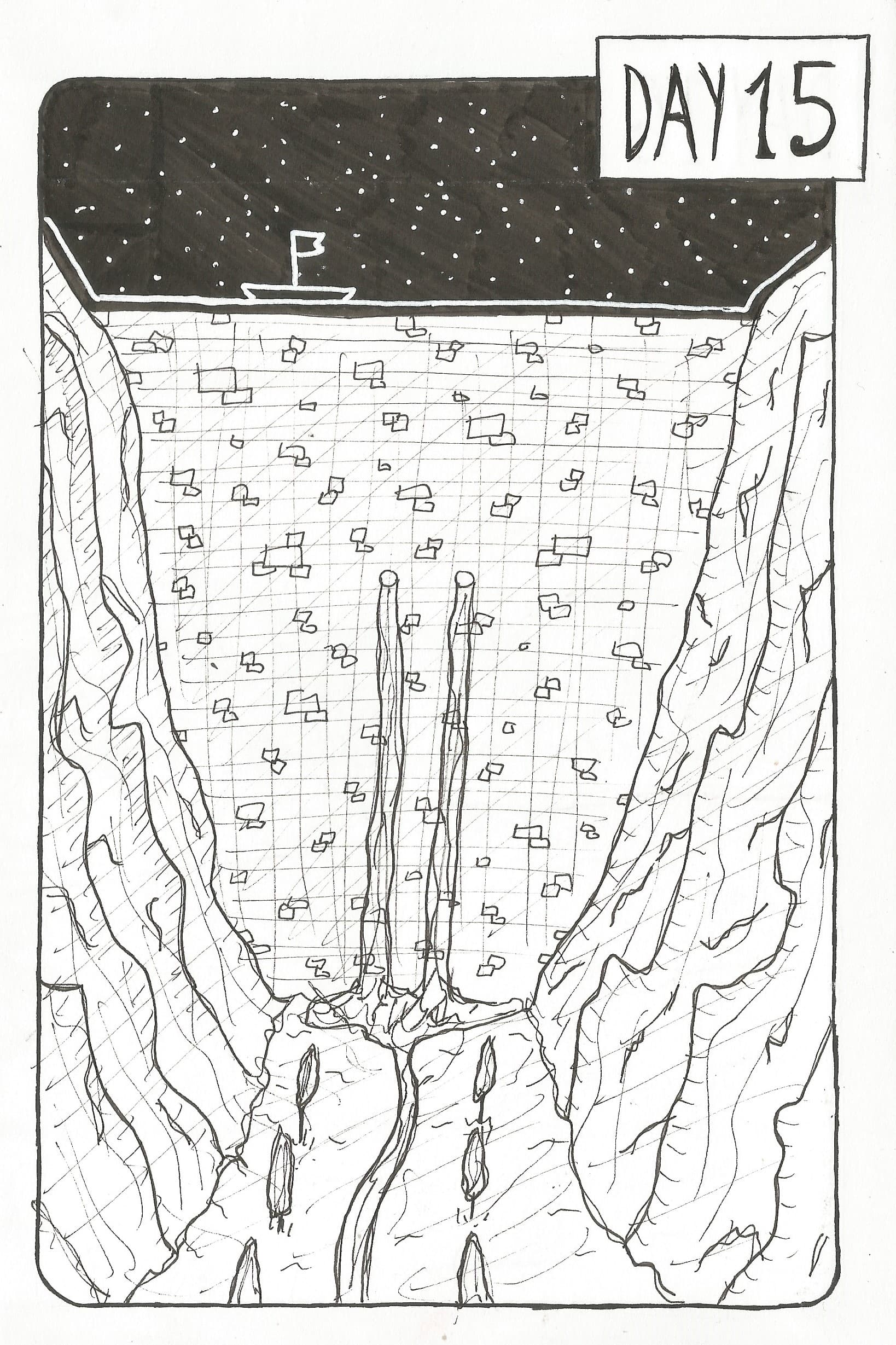 Inktober 2018 — Cañón