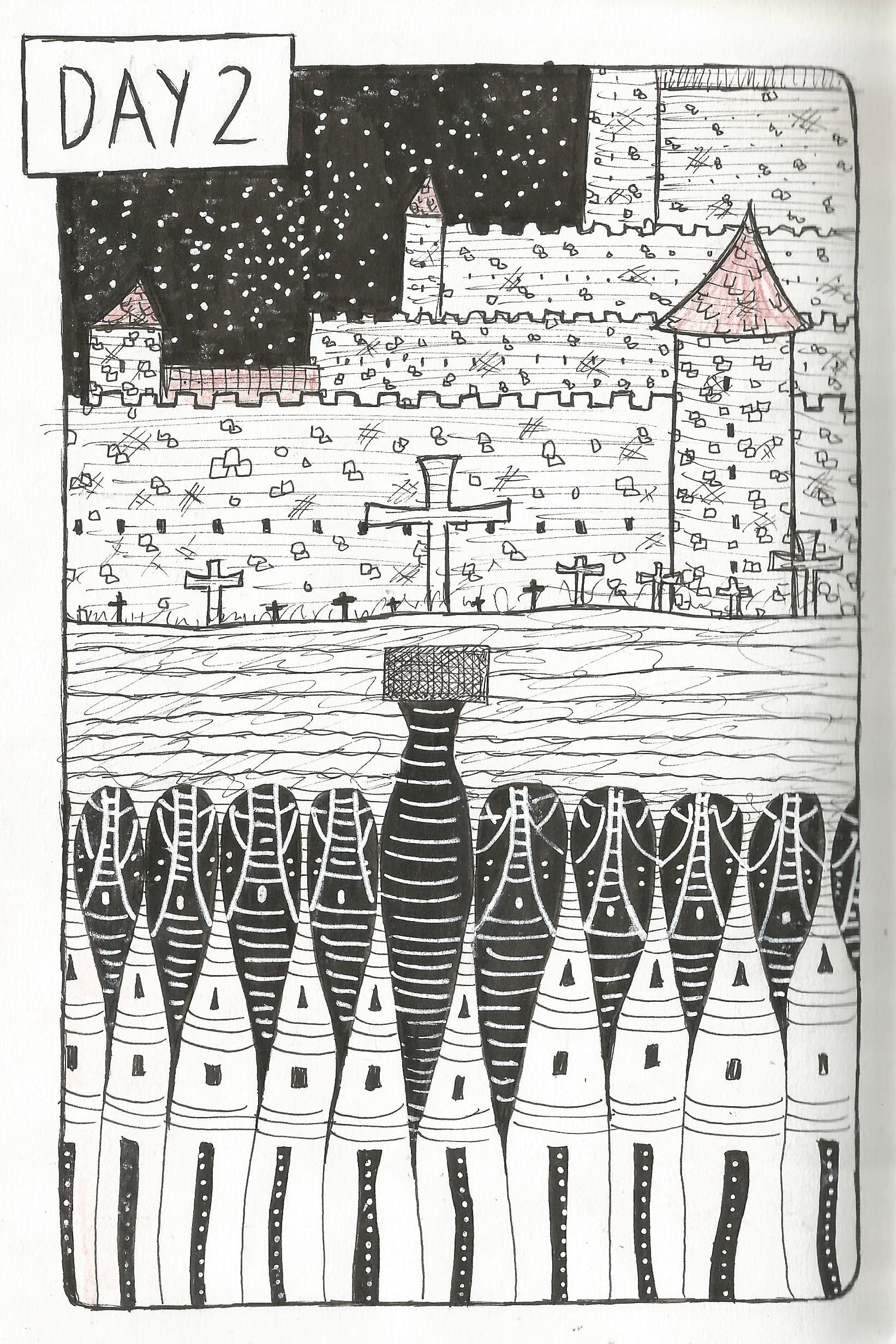 Inktober 2018 — Cementerio Real