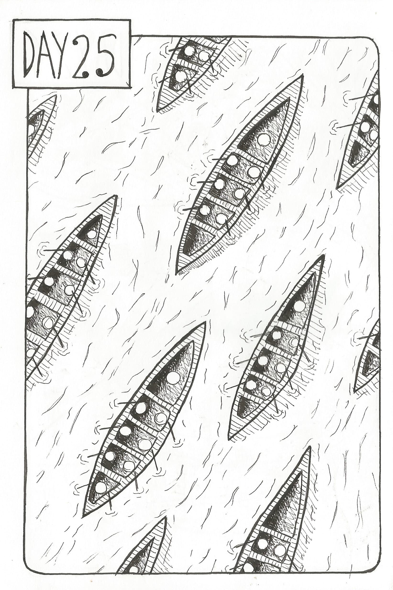 Inktober 2018 — Canoas