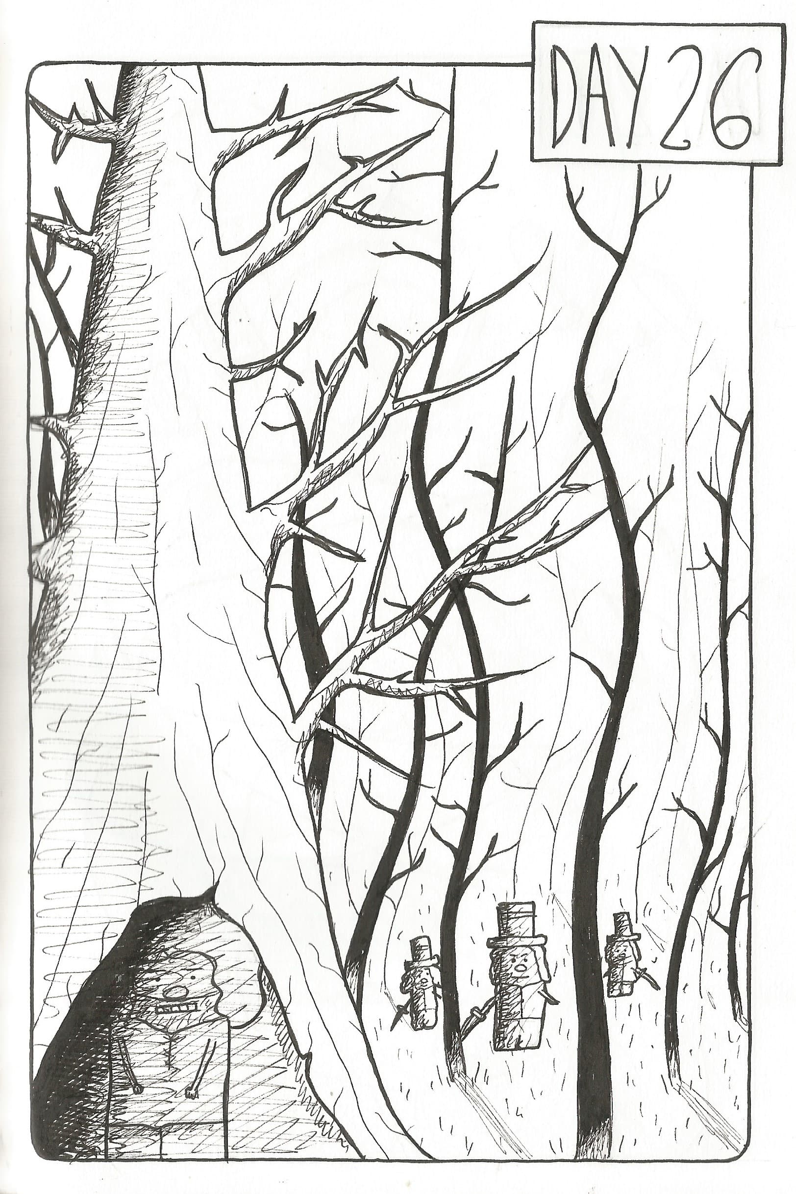 Inktober 2018 — Pasado De Carlos