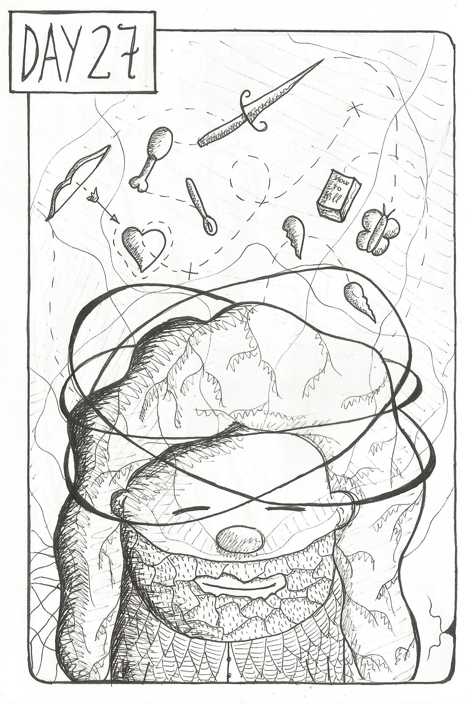 Inktober 2018 — Andrew