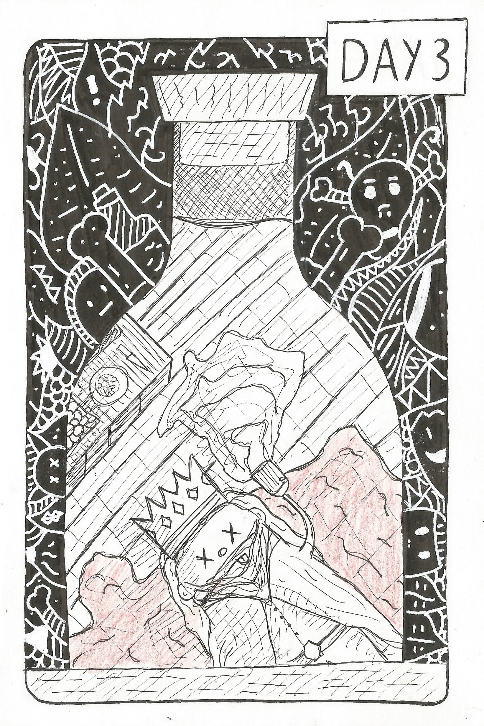Inktober 2018 — Envenenamiento Del Rey