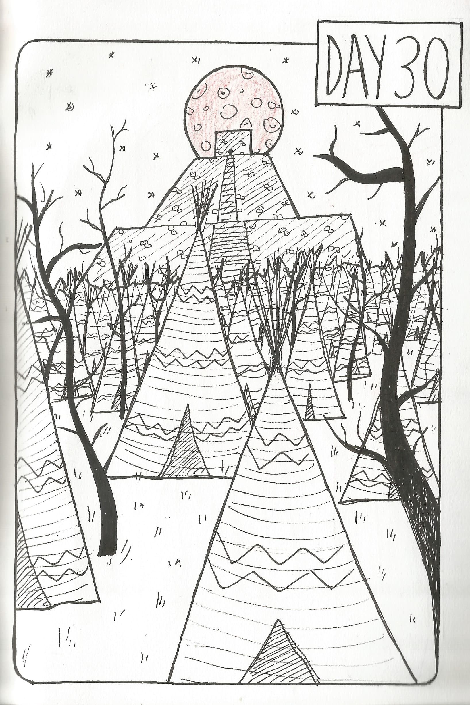 Inktober 2018 — Poblado Secreto