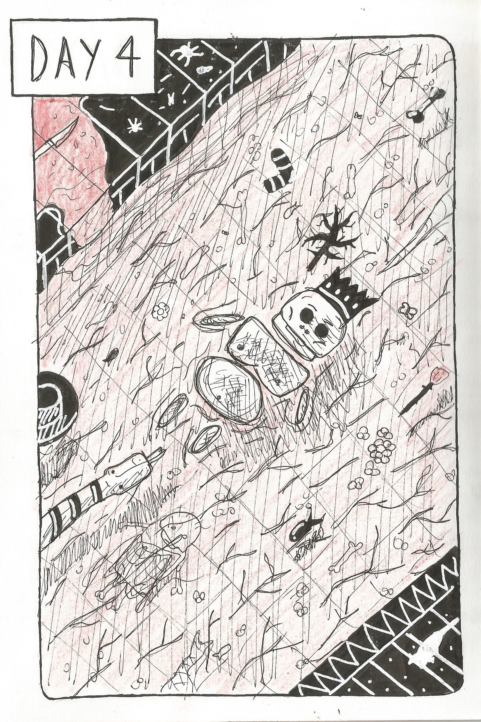 Inktober 2018 — Arrastrado Por Las Cloacas