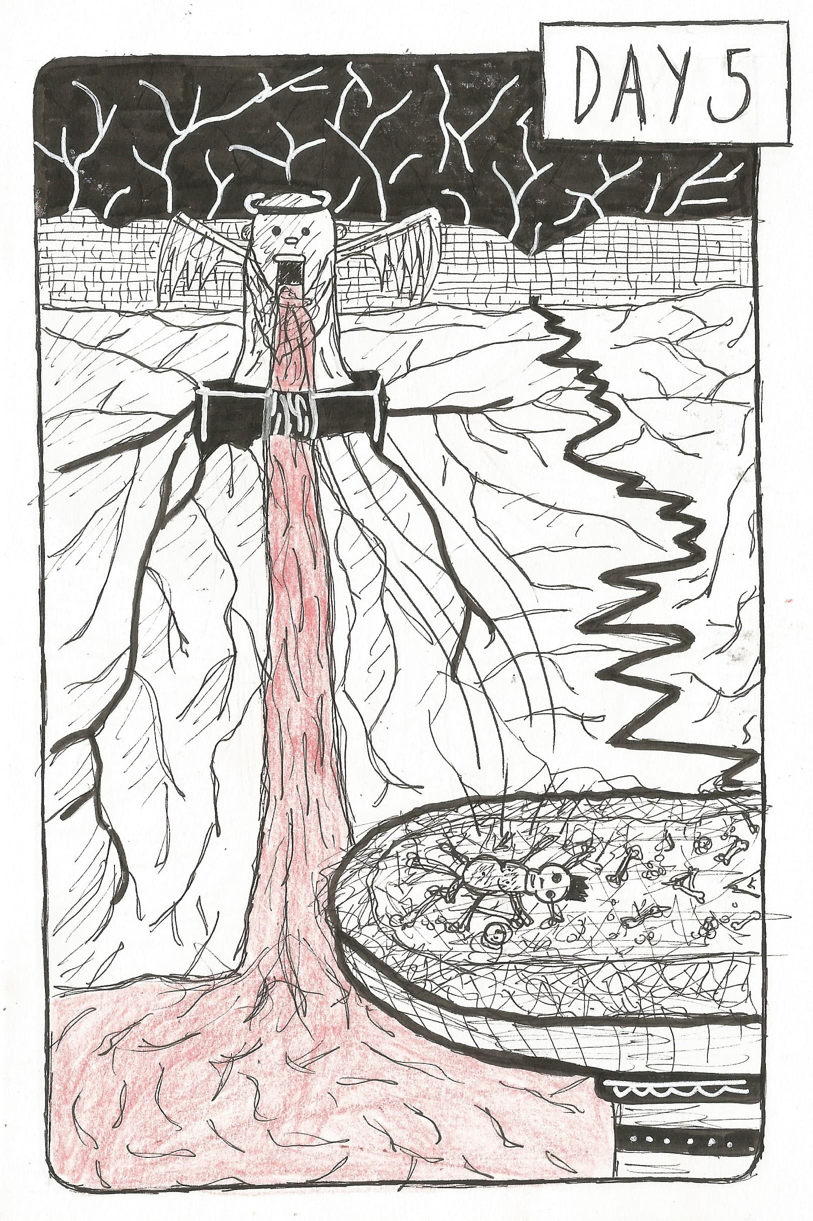 Inktober 2018 — Boca Del Angel