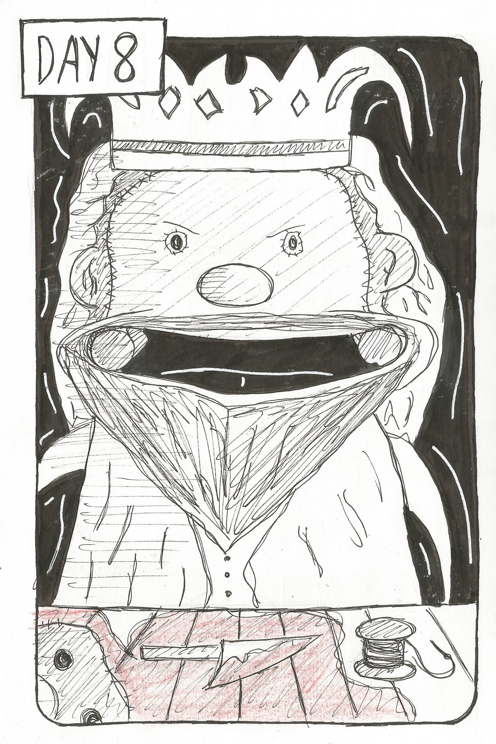Inktober 2018 — Robo De Identidad