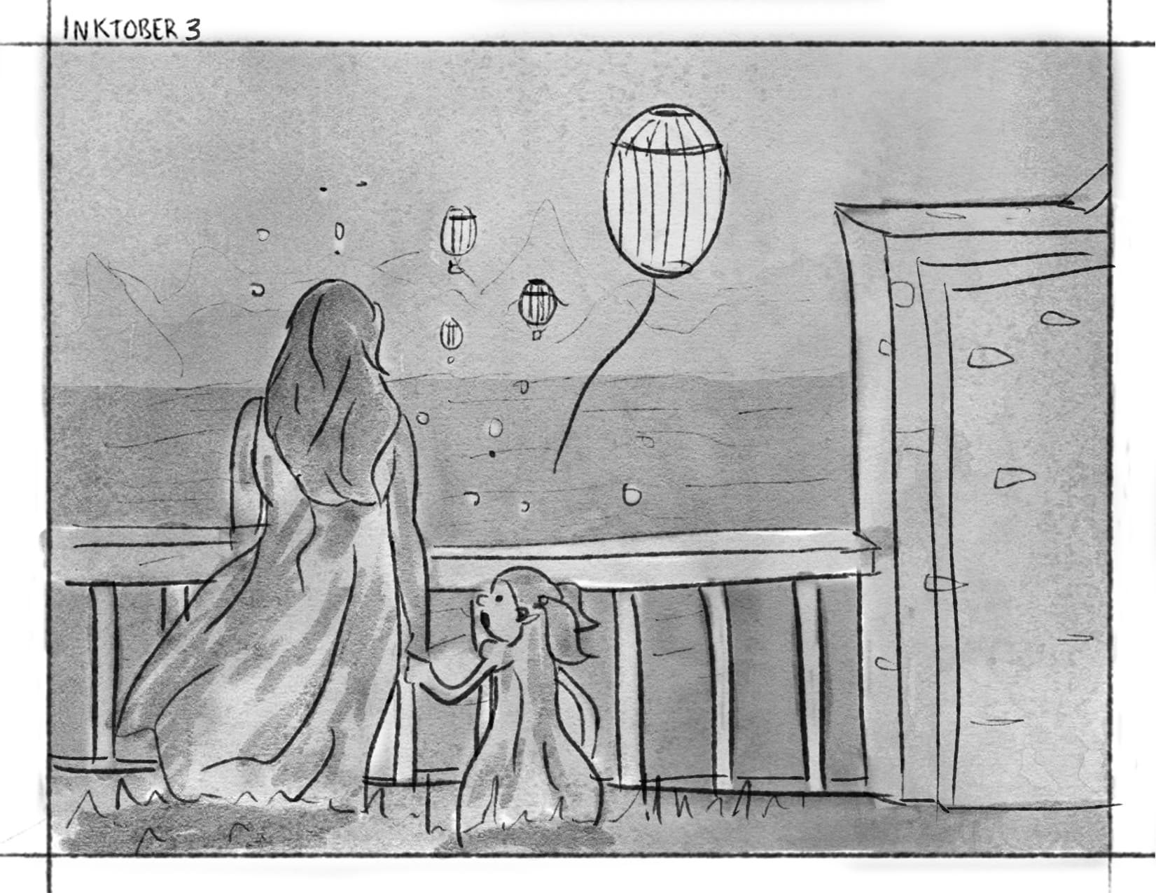 Inktober 2019 — Inktober3