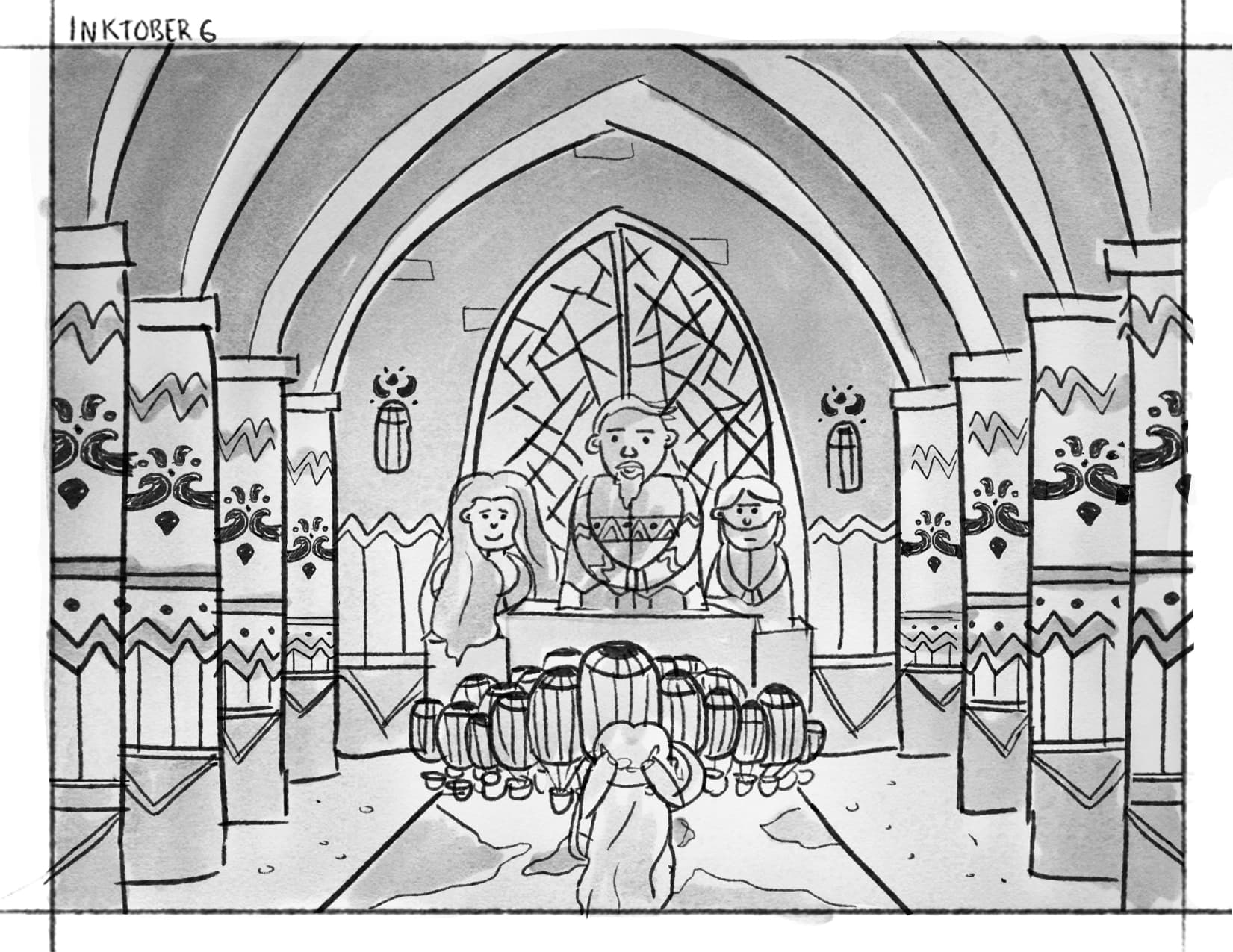 Inktober 2019 — Inktober6