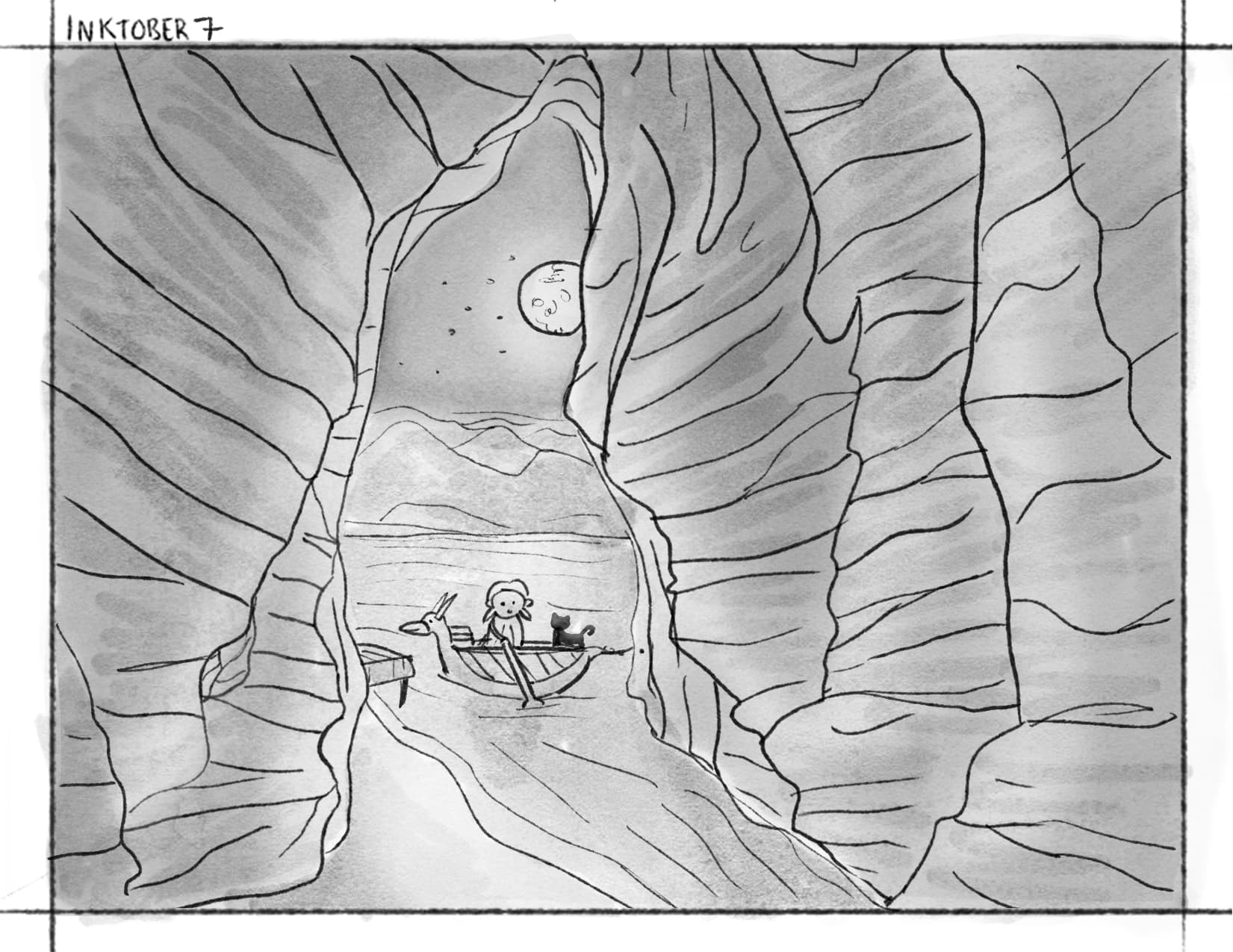 Inktober 2019 — Inktober7