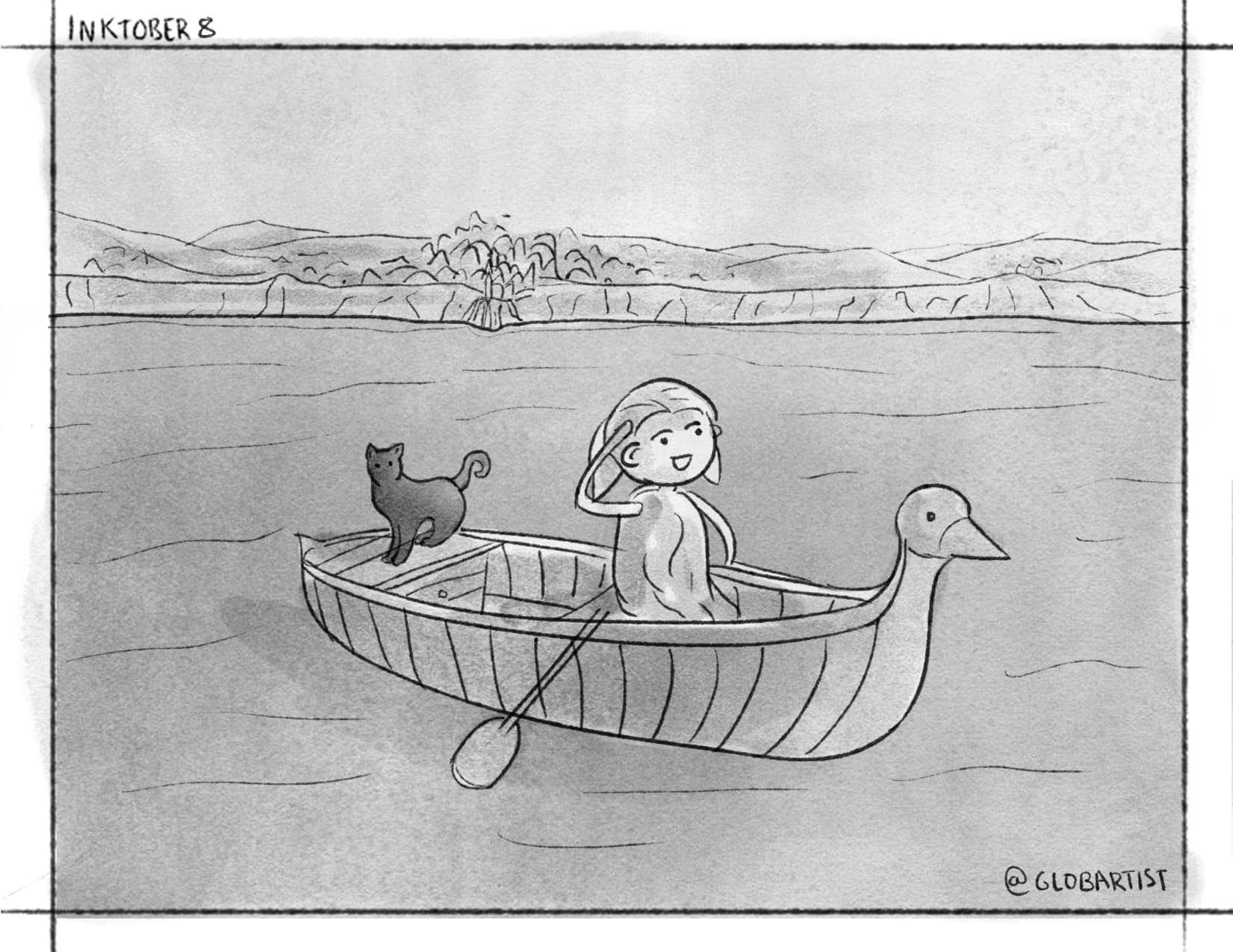 Inktober 2019 — Inktober8