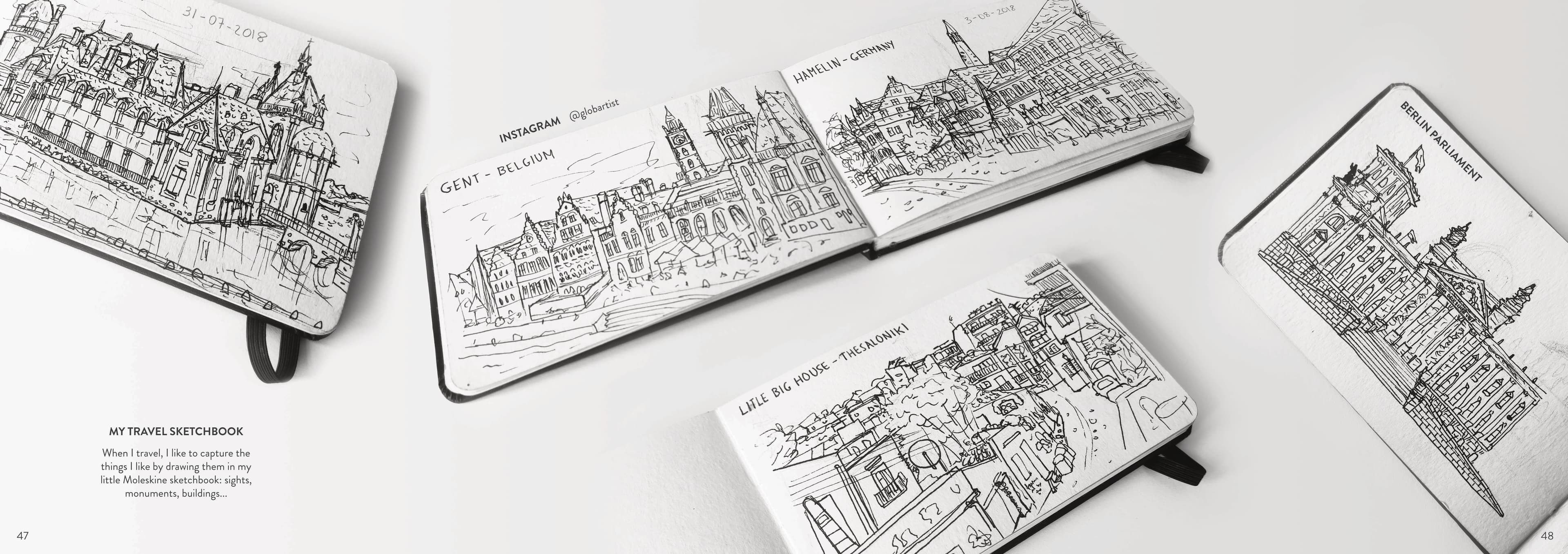 Portfolio 2023 — sketch sheet