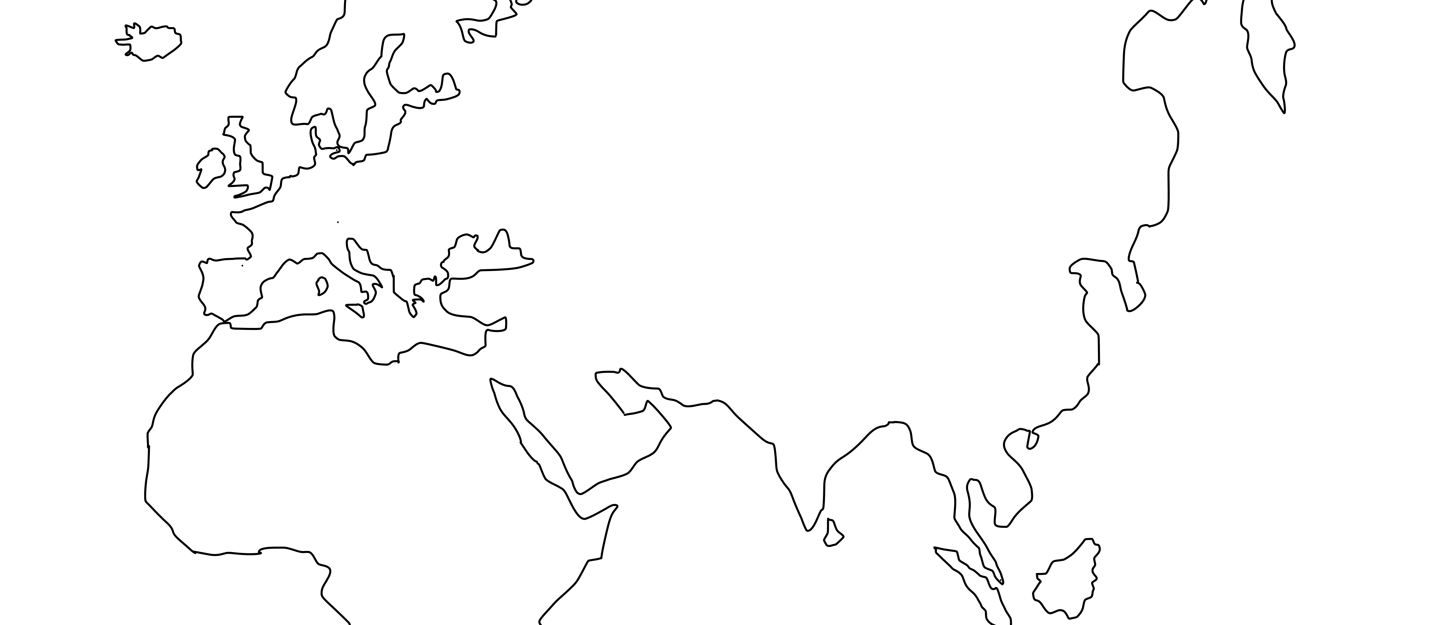 Map of Julen's journey around the world